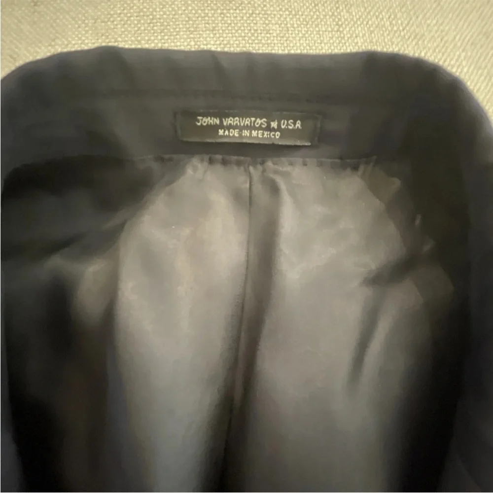 John Varvatos Slim Fit Wool Suit Jacket‎ in Dark Navy Size 46 R $448